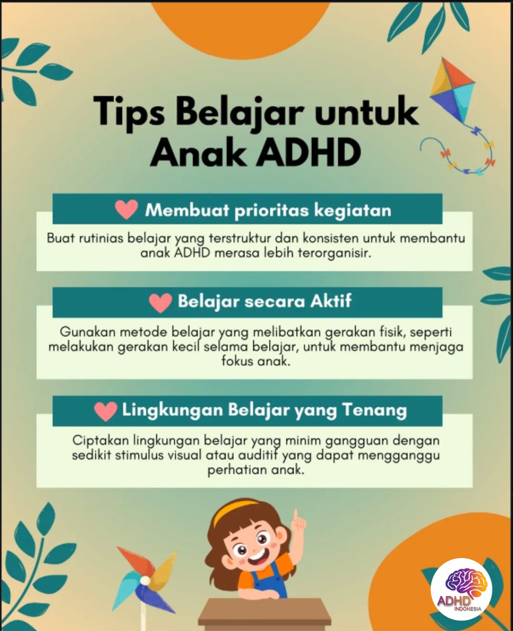 Strategi Belajar yang Cocok untuk Anak ADHD di Kabupaten Jember